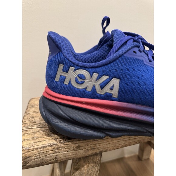 9.5 Hoka One One HOKA Clifton 9 GORE-TEX Dazzling Blue Women Water Resistant - Picture 12 of 16